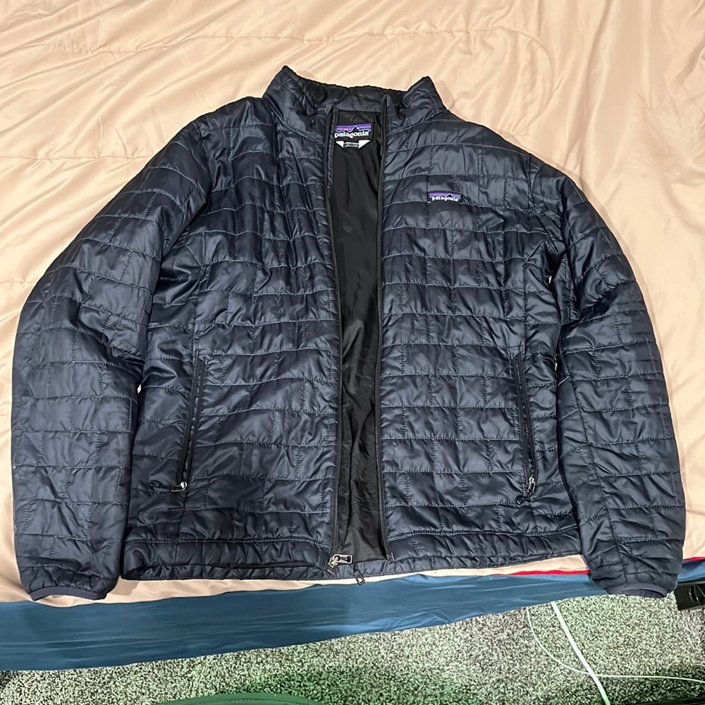 Patagonia Nano Puff Jacket, Navy blue, Sz. L